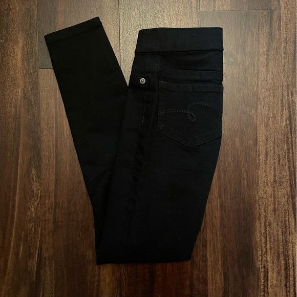 Justice Black Leggings, Size 10 Slim - Picture 1 of 7